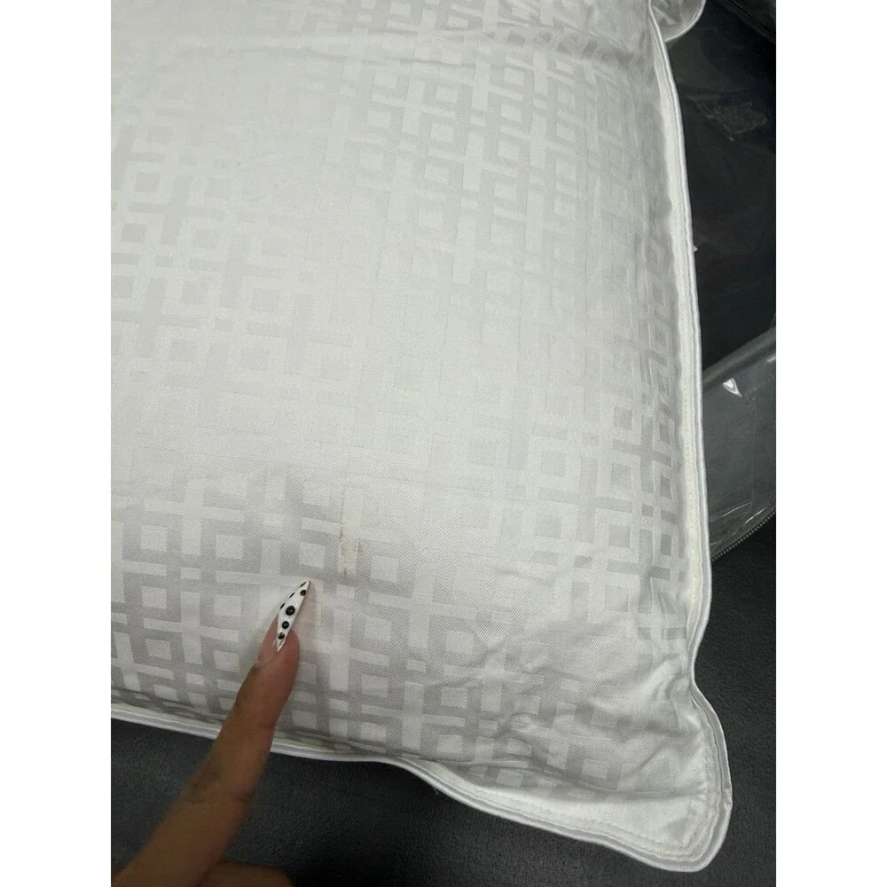 Hotel Collection European White Goose Down Medium Pillow Standard/Queen